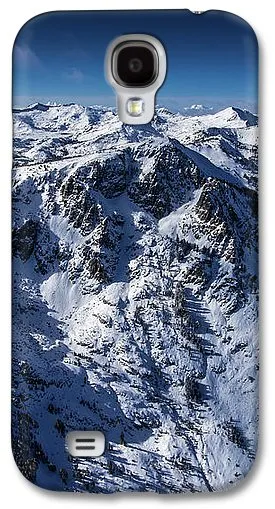 Mt Tallac Winter Aerial - Brad Scott - Phone Case