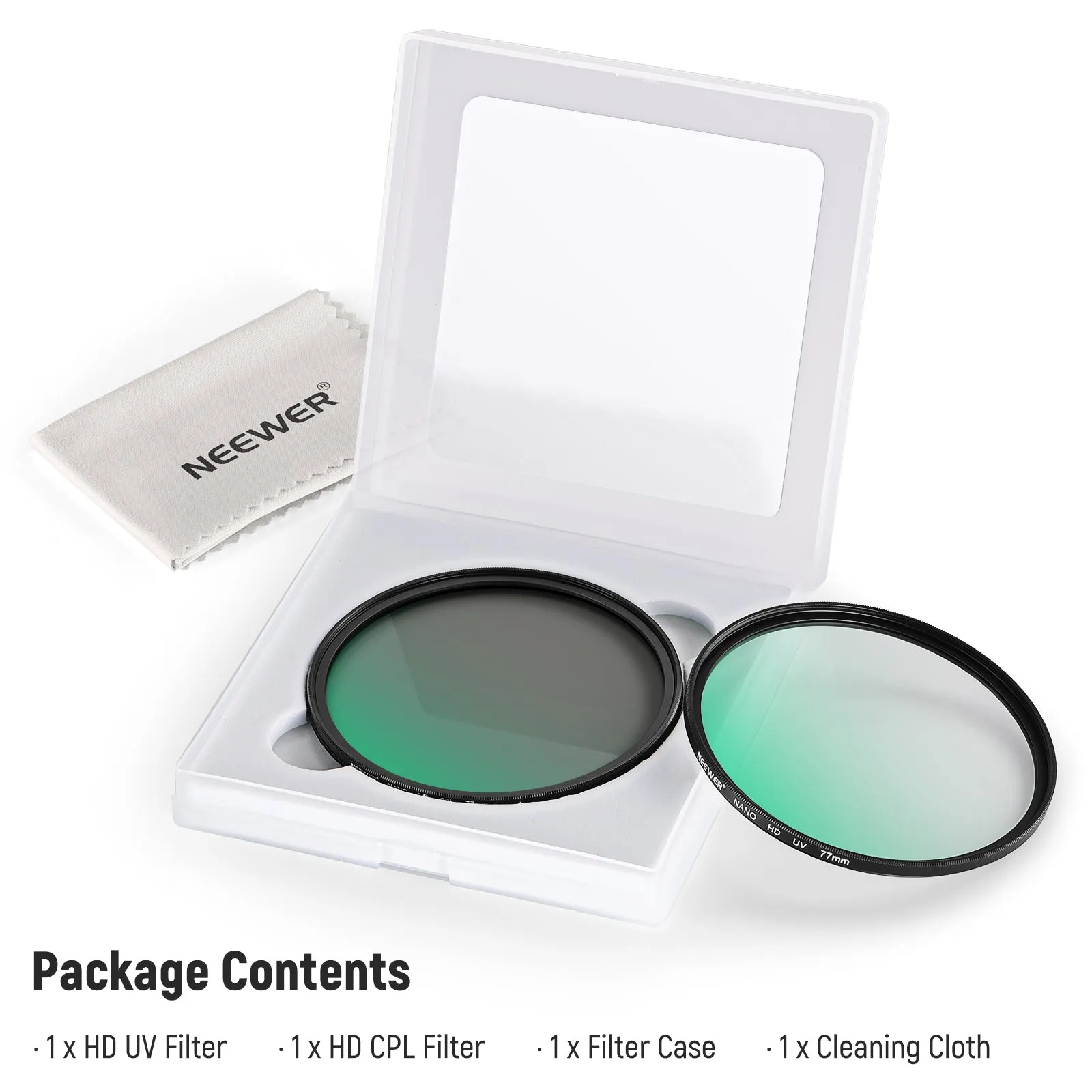 NEEWER CPL UV Lens Filter Kit