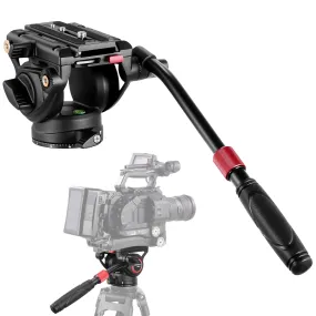 NEEWER GM002 Heavy Duty Video Tripod Fluid Head with 2 QR Modes