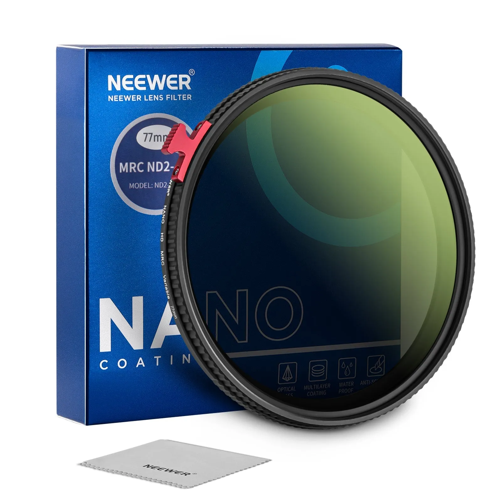 NEEWER ND2-ND400 Adjustable Camera Lens Filter