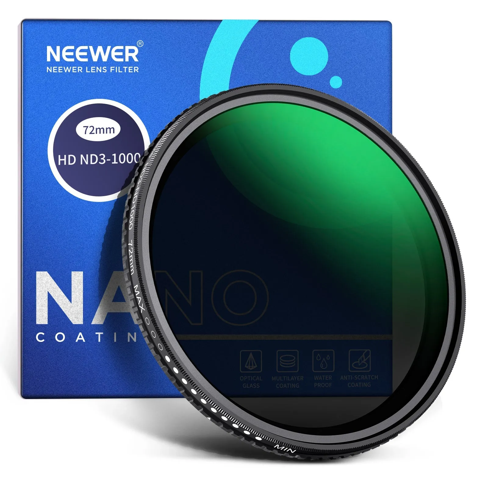 NEEWER ND3-ND1000 Variable ND Filter