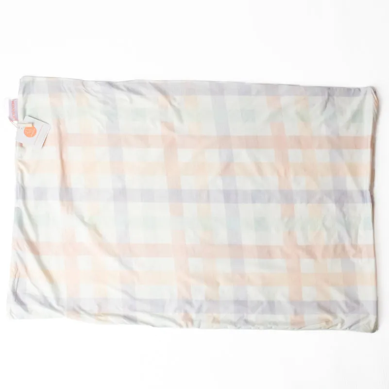 No-Leak Bamboo Pillow Case | Spring Gingham