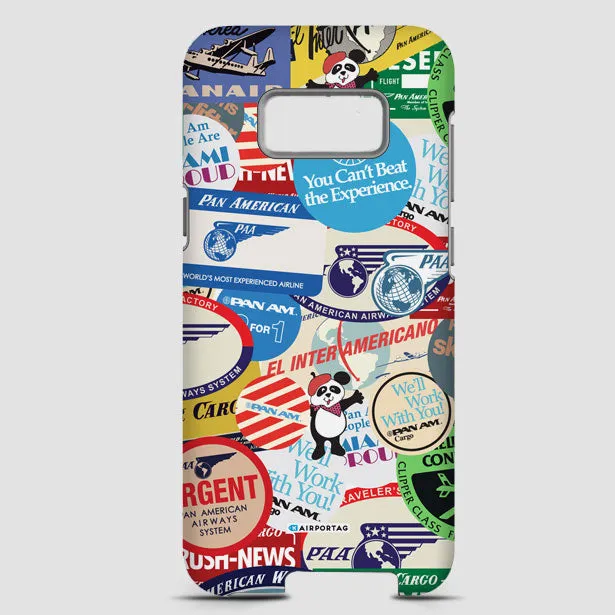 Pan Am Stickers - Phone Case