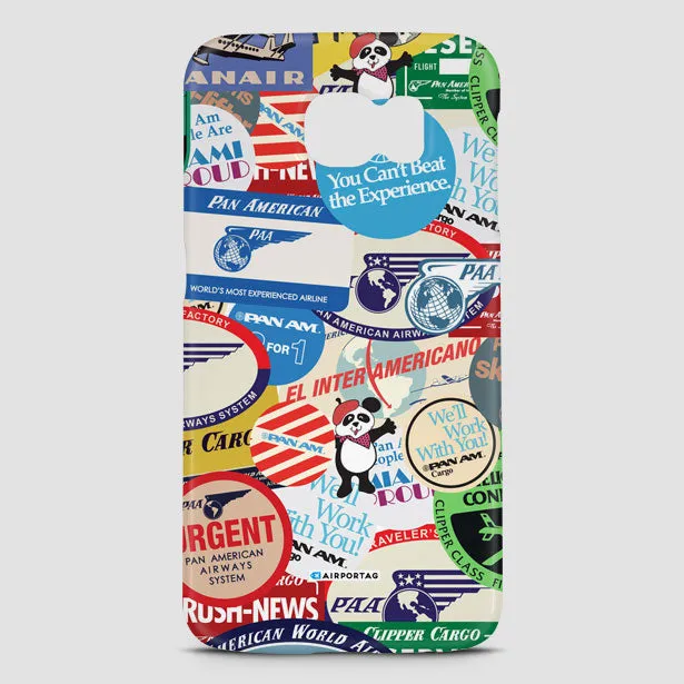 Pan Am Stickers - Phone Case