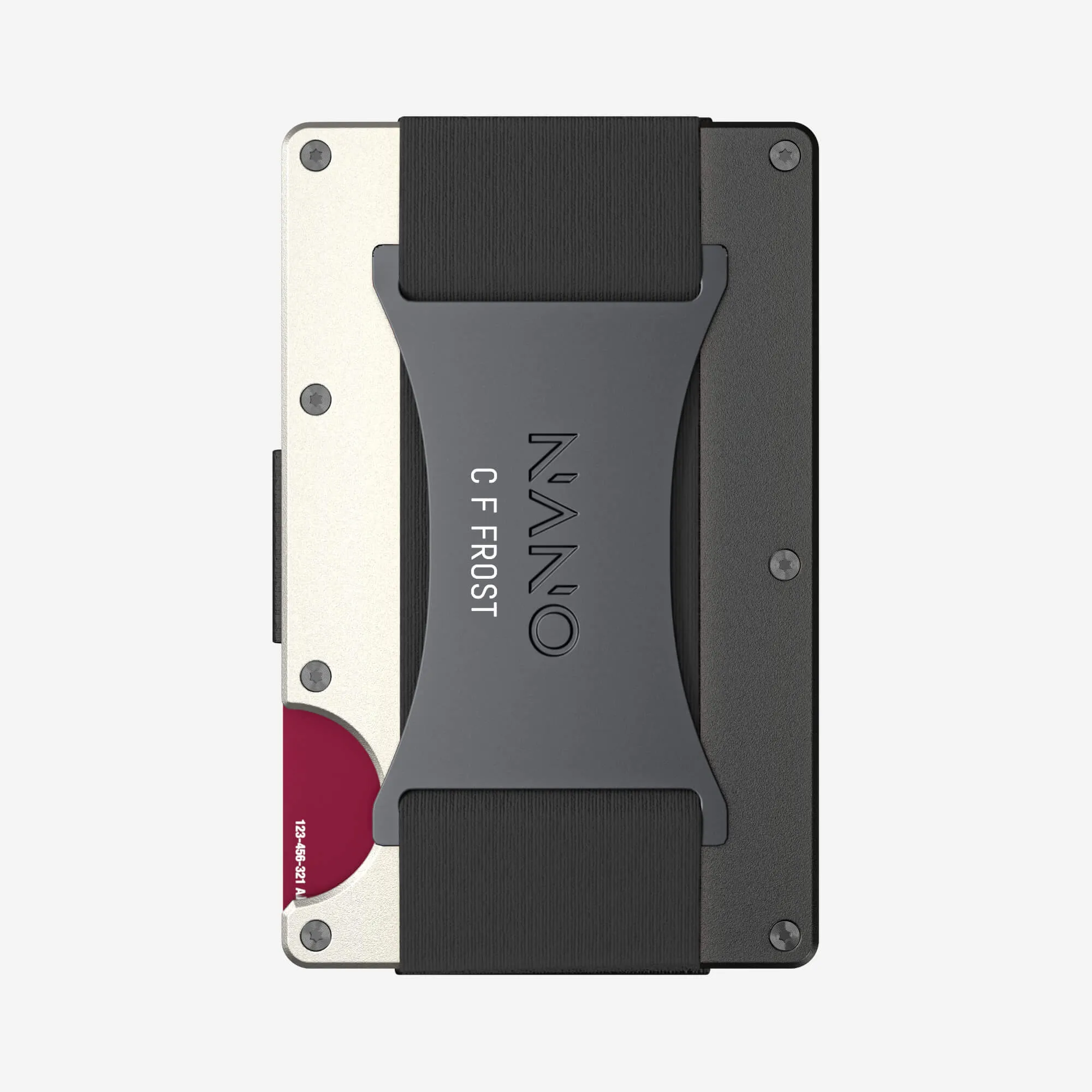 Personalised Cash Strap Wallet (Onyx Eclipse)