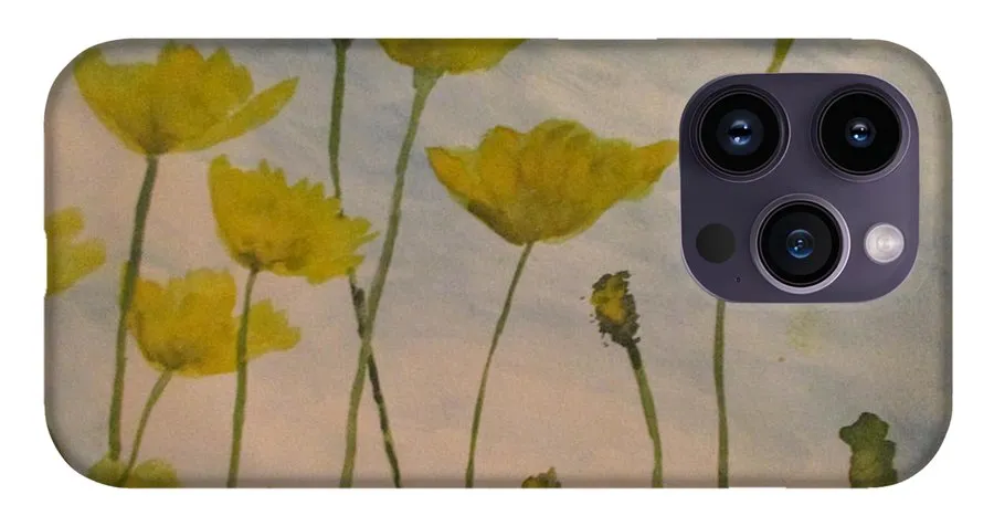 Petalled Yellow  - Phone Case