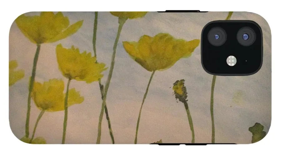 Petalled Yellow  - Phone Case