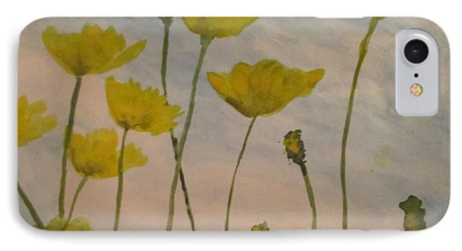 Petalled Yellow  - Phone Case