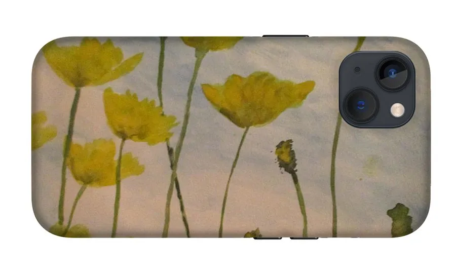 Petalled Yellow  - Phone Case