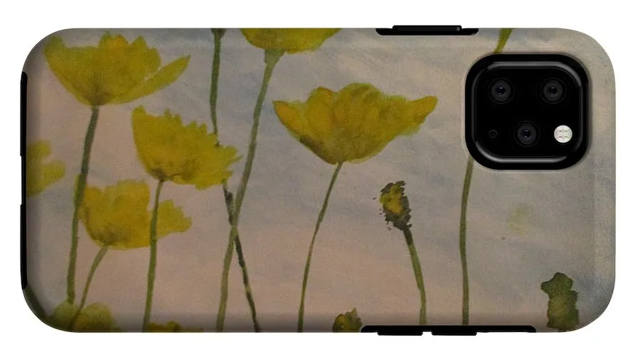 Petalled Yellow  - Phone Case