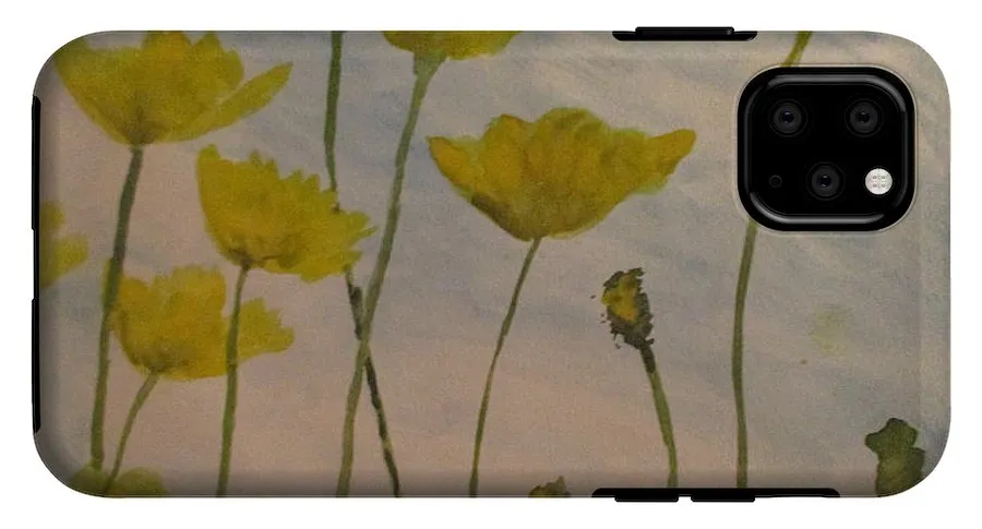 Petalled Yellow  - Phone Case