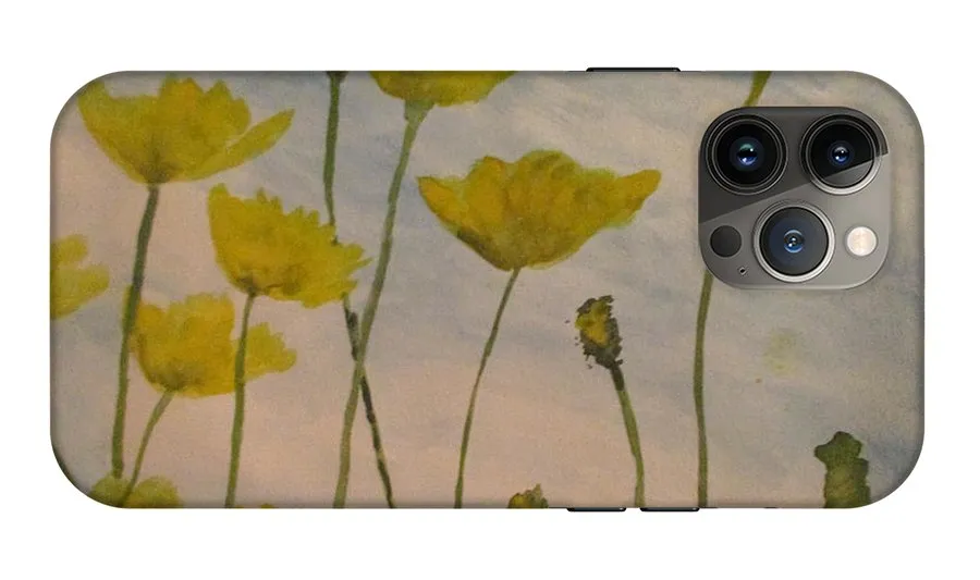 Petalled Yellow  - Phone Case