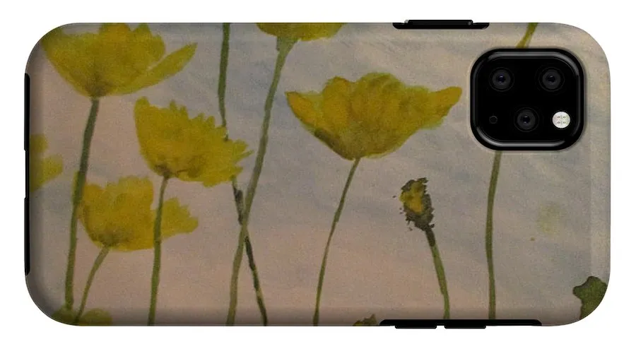 Petalled Yellow  - Phone Case