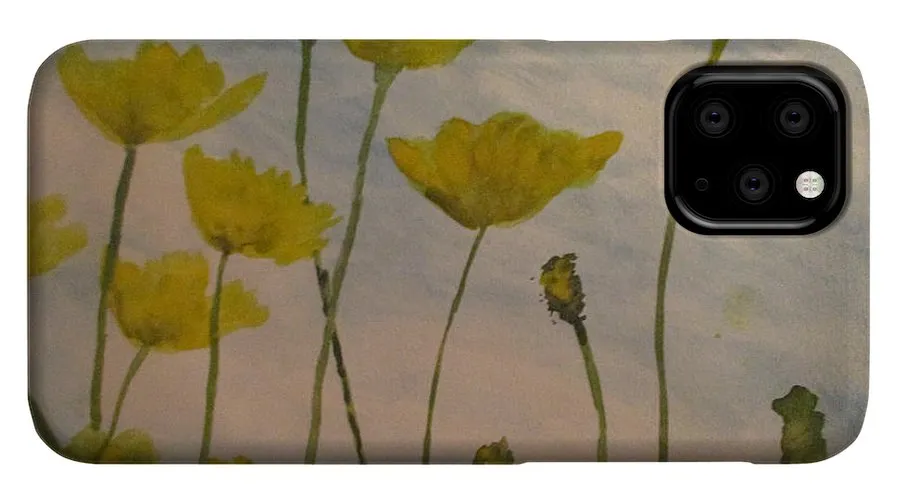 Petalled Yellow  - Phone Case