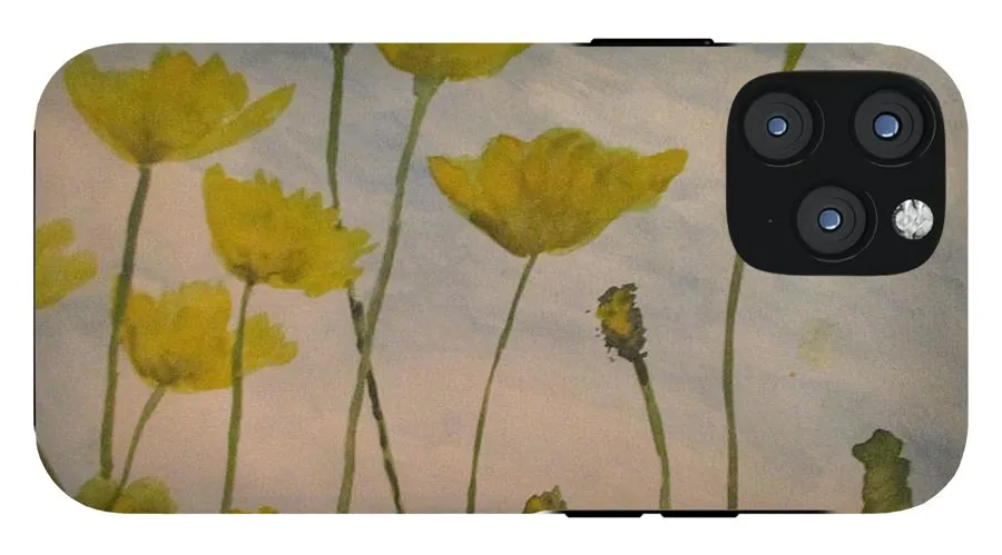 Petalled Yellow  - Phone Case