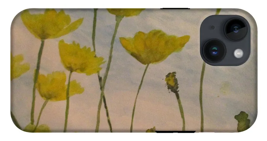 Petalled Yellow  - Phone Case