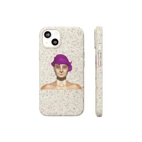 Pink Hair Girl Biodegradable Case