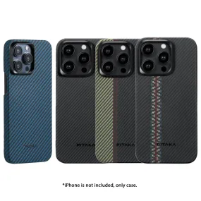 PITAKA MagEZ Case 4 for iPhone 15 Series - MagSafe Compatible