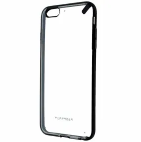 PureGear Slim Shell Case for Apple iPhone 6 Plus - Clear with Black Trim