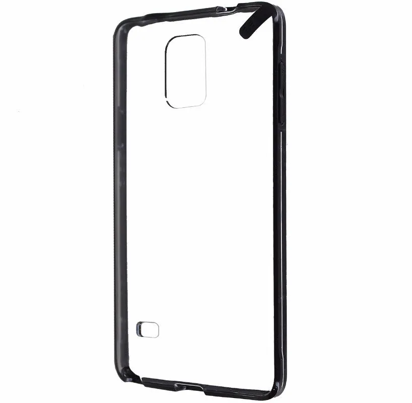 PureGear Slim Shell Case for Samsung Galaxy Note4 Clear w/ Black Trim