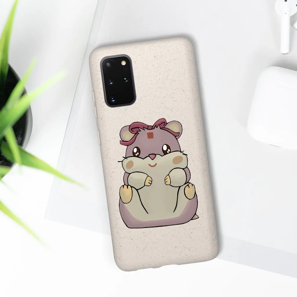 Purple Hamster Biodegradable Case