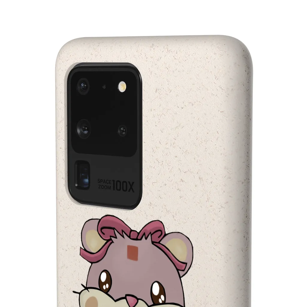 Purple Hamster Biodegradable Case