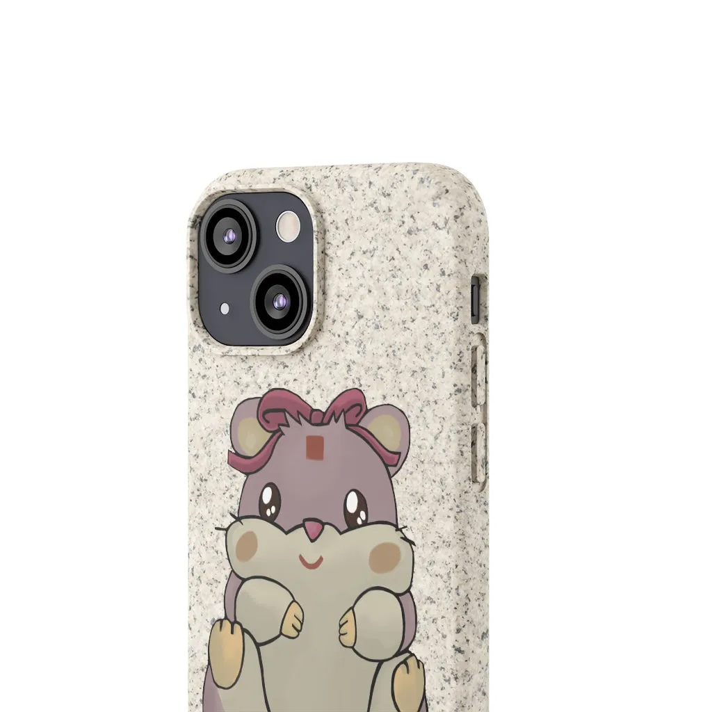 Purple Hamster Biodegradable Case