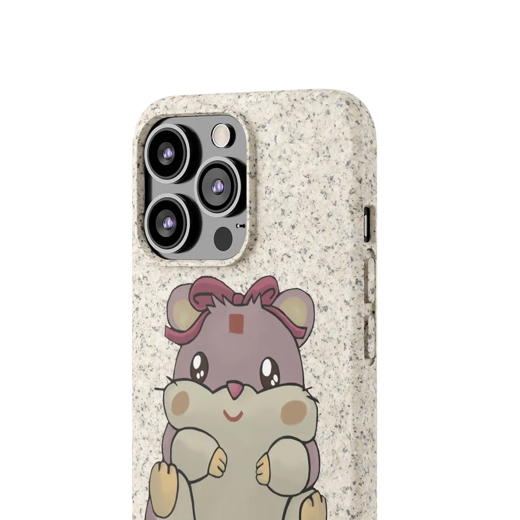 Purple Hamster Biodegradable Case