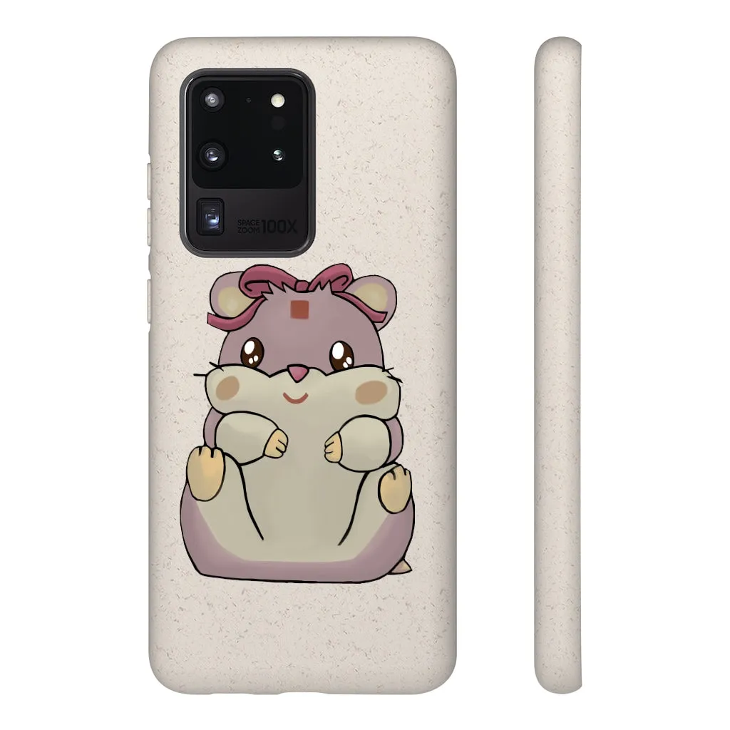 Purple Hamster Biodegradable Case