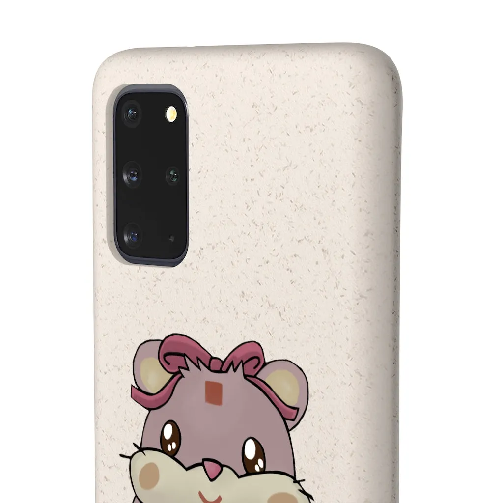 Purple Hamster Biodegradable Case