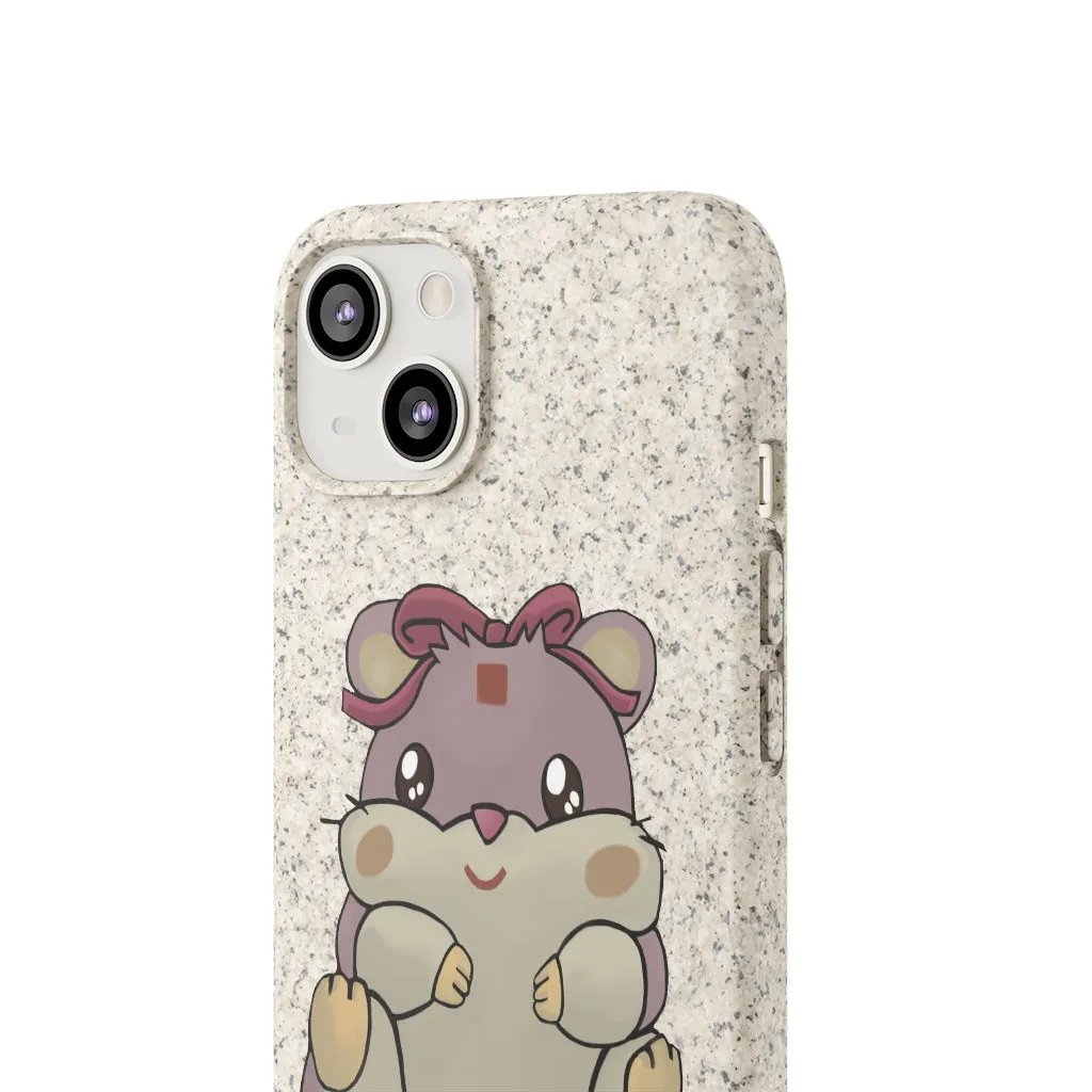 Purple Hamster Biodegradable Case