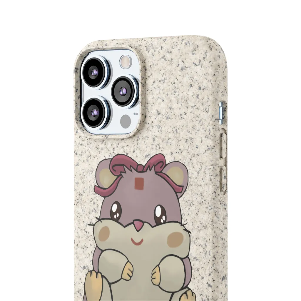 Purple Hamster Biodegradable Case