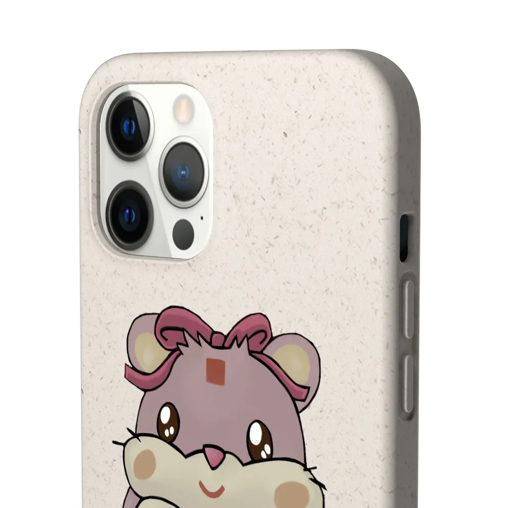 Purple Hamster Biodegradable Case