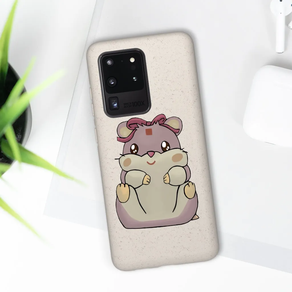 Purple Hamster Biodegradable Case