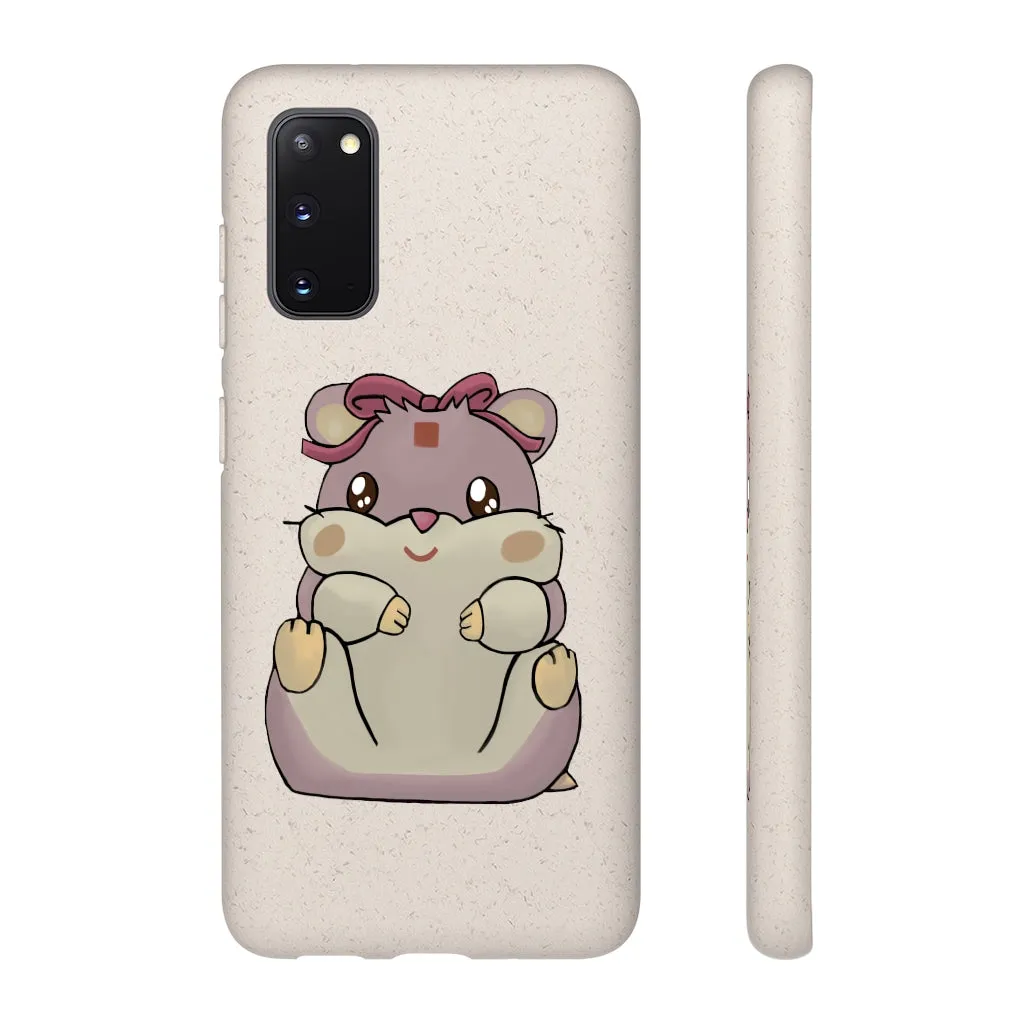 Purple Hamster Biodegradable Case