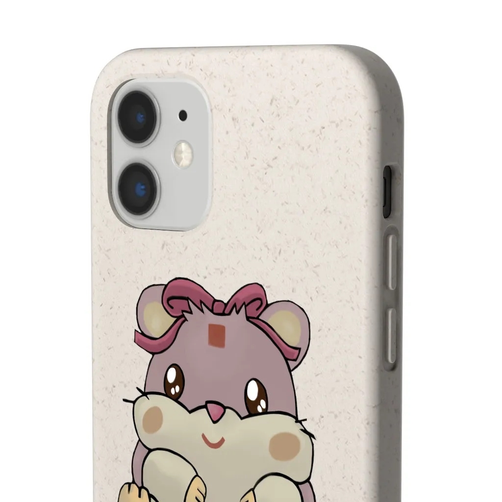 Purple Hamster Biodegradable Case