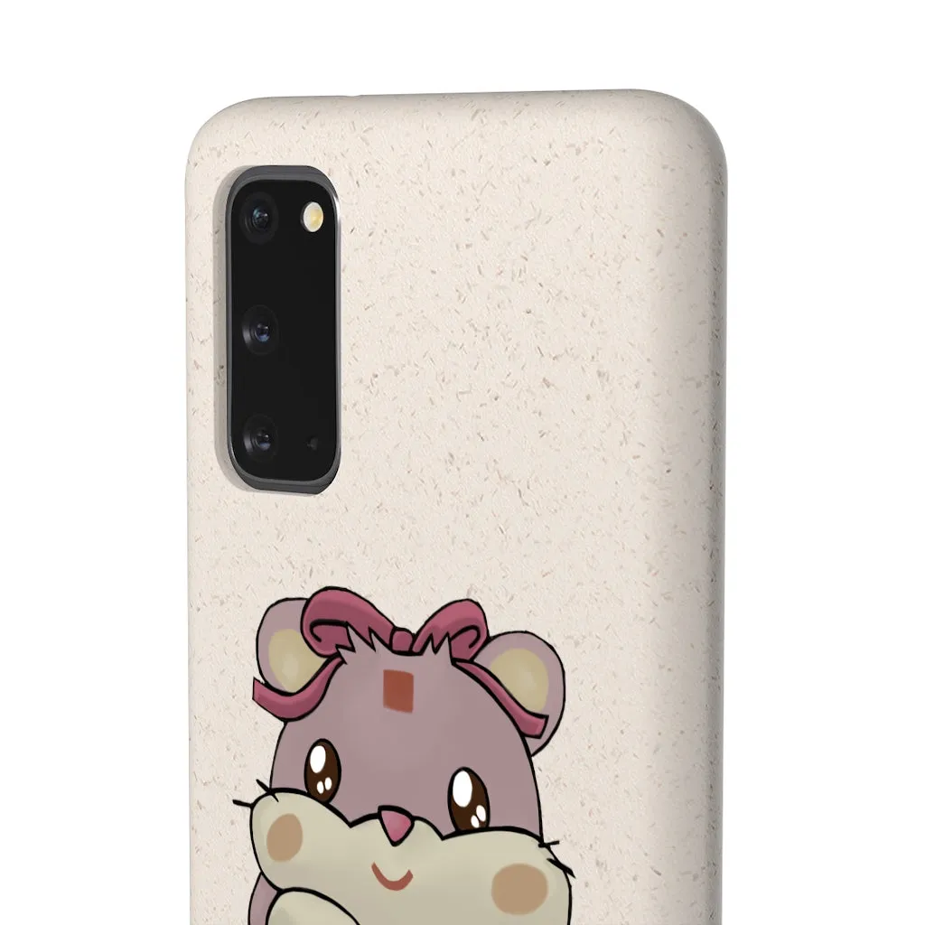 Purple Hamster Biodegradable Case