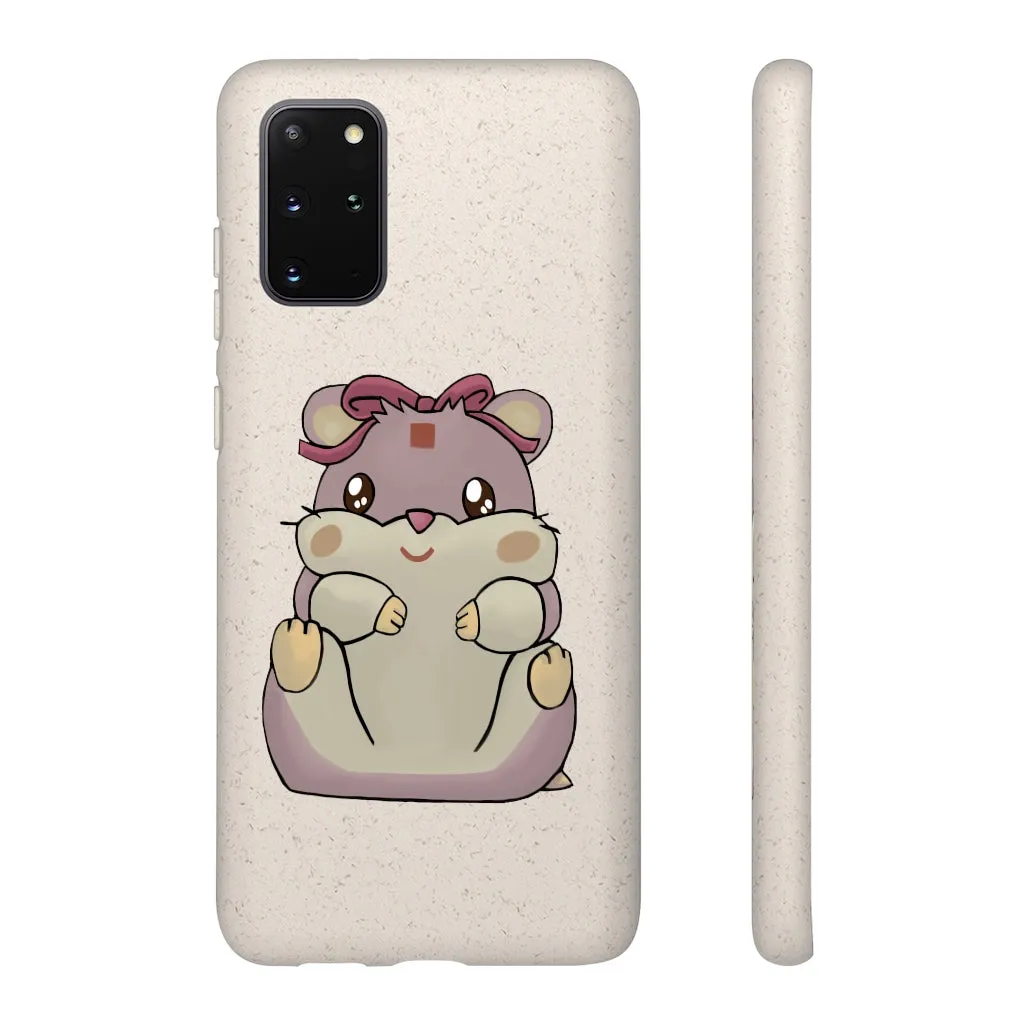 Purple Hamster Biodegradable Case