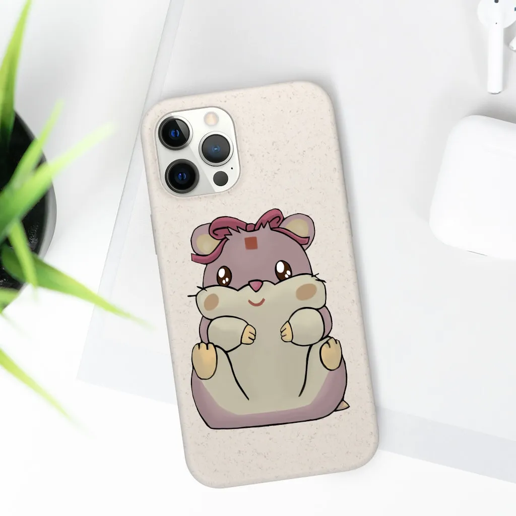 Purple Hamster Biodegradable Case