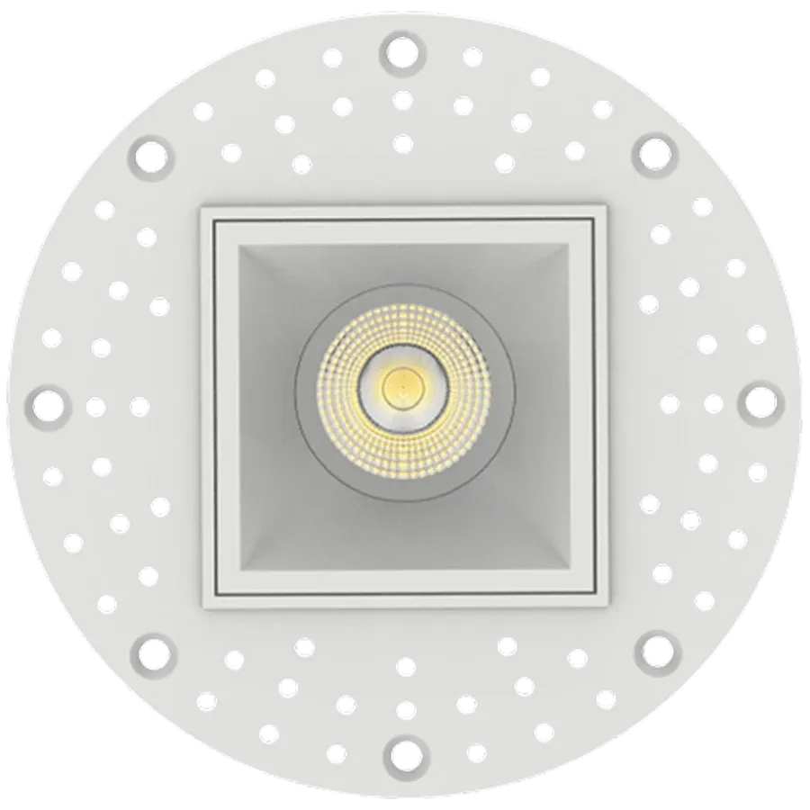 RAB R2STL 9W LED 2" Square Trimless Downlight Selectable CCT