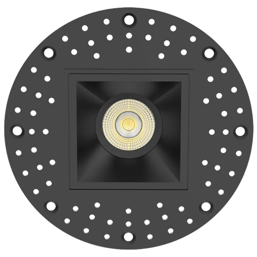 RAB R2STL 9W LED 2" Square Trimless Downlight Selectable CCT