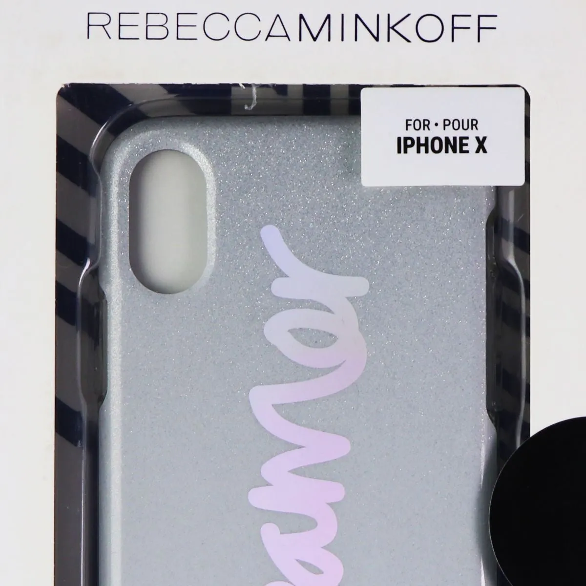 Rebecca Minkoff Be More Case for Apple iPhone Xs / iPhone X - Dreamer Gray