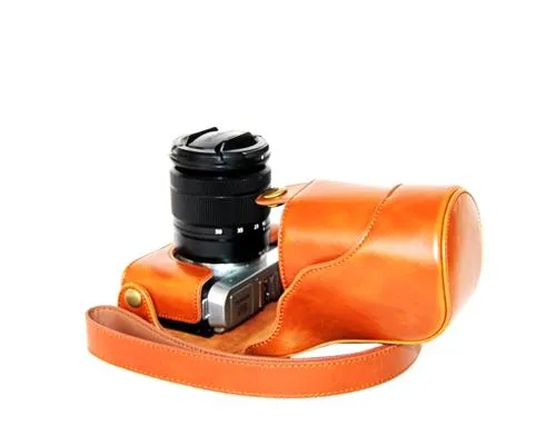 Retro Leather Camera Case For Fujifilm X-A2