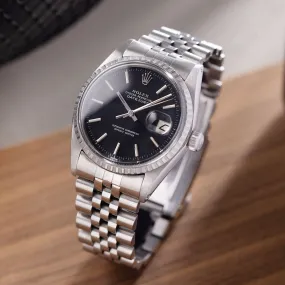 Rolex Datejust 1603 Black Confetti Dial