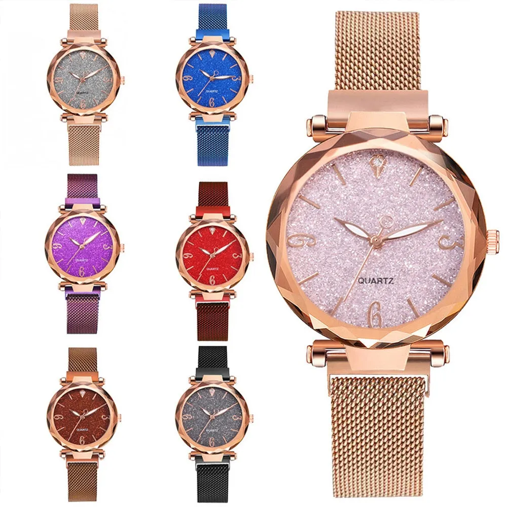 Rose Gold 2020 Luxury Sky Lady Wrist Watch