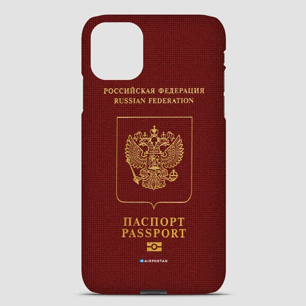 Russia - Passport Phone Case