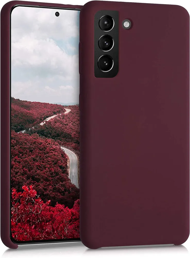 Samsung Galaxy A02s Gel Cover - Burgundy