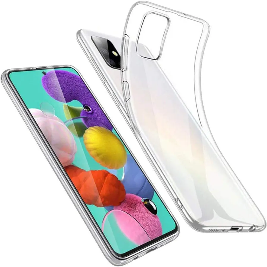 Samsung Galaxy A71 5G Gel Cover - Transparent