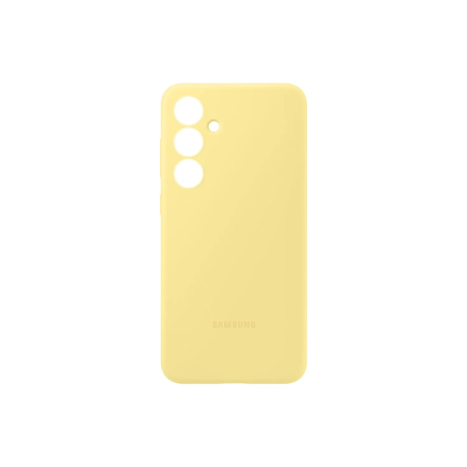 Samsung Silicone Cover - Samsung Galaxy S24 FE - Yellow (SAM-EF-PS721CY)