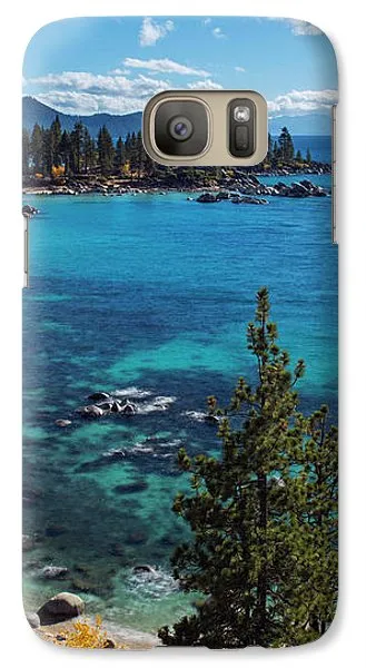 Sand Harbor Lookout By Brad Scott  - Phone Case